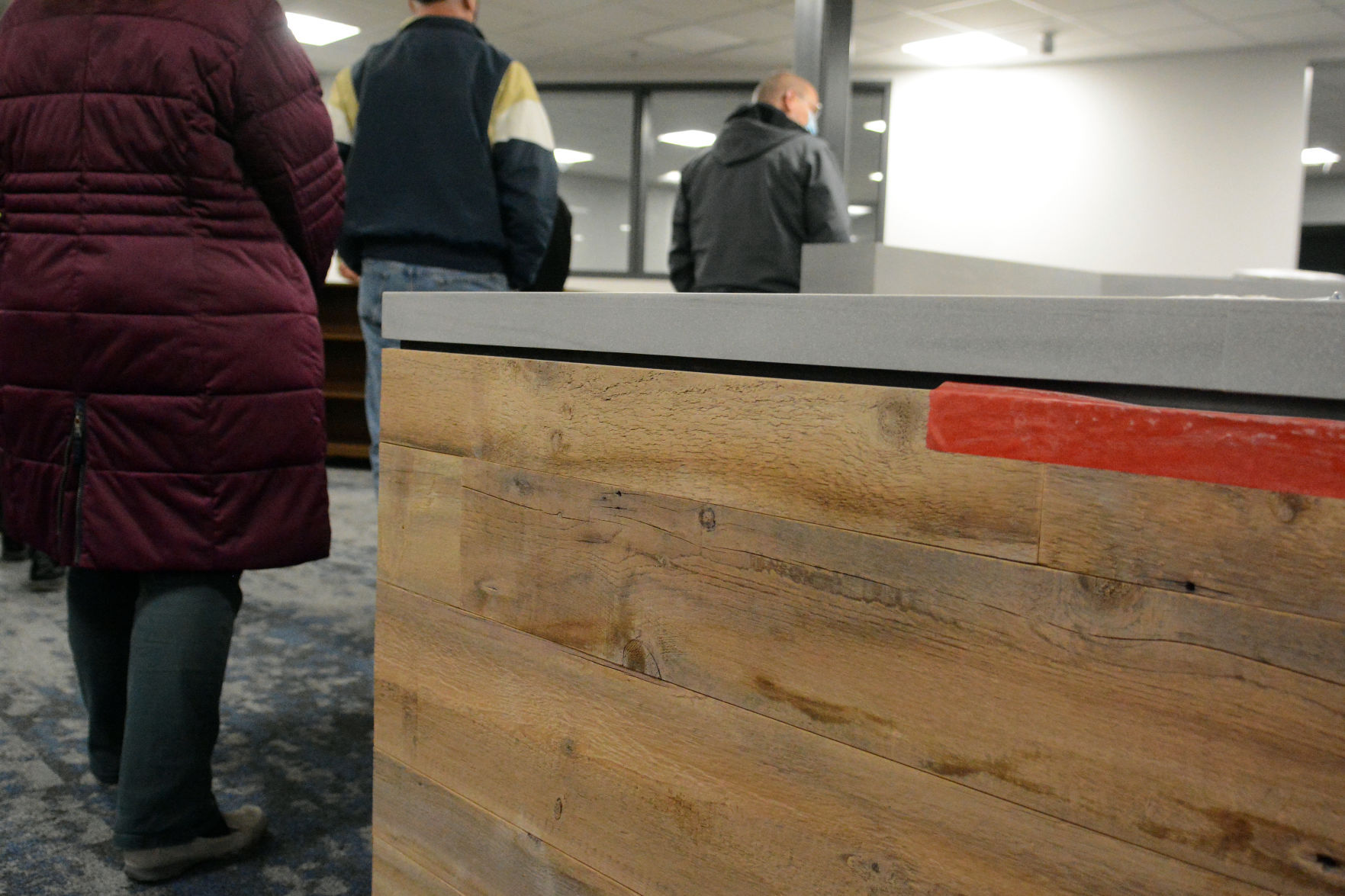 Tour of Jack Young Middle School construction, Dec. 7